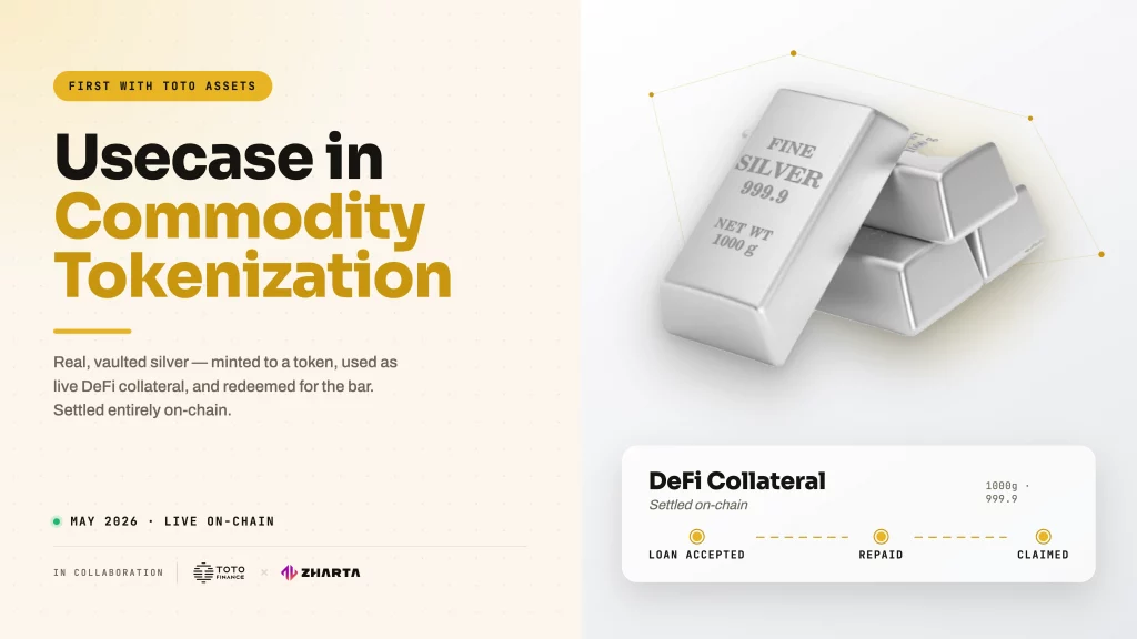 TOTO finance - use case in commodity tokenization